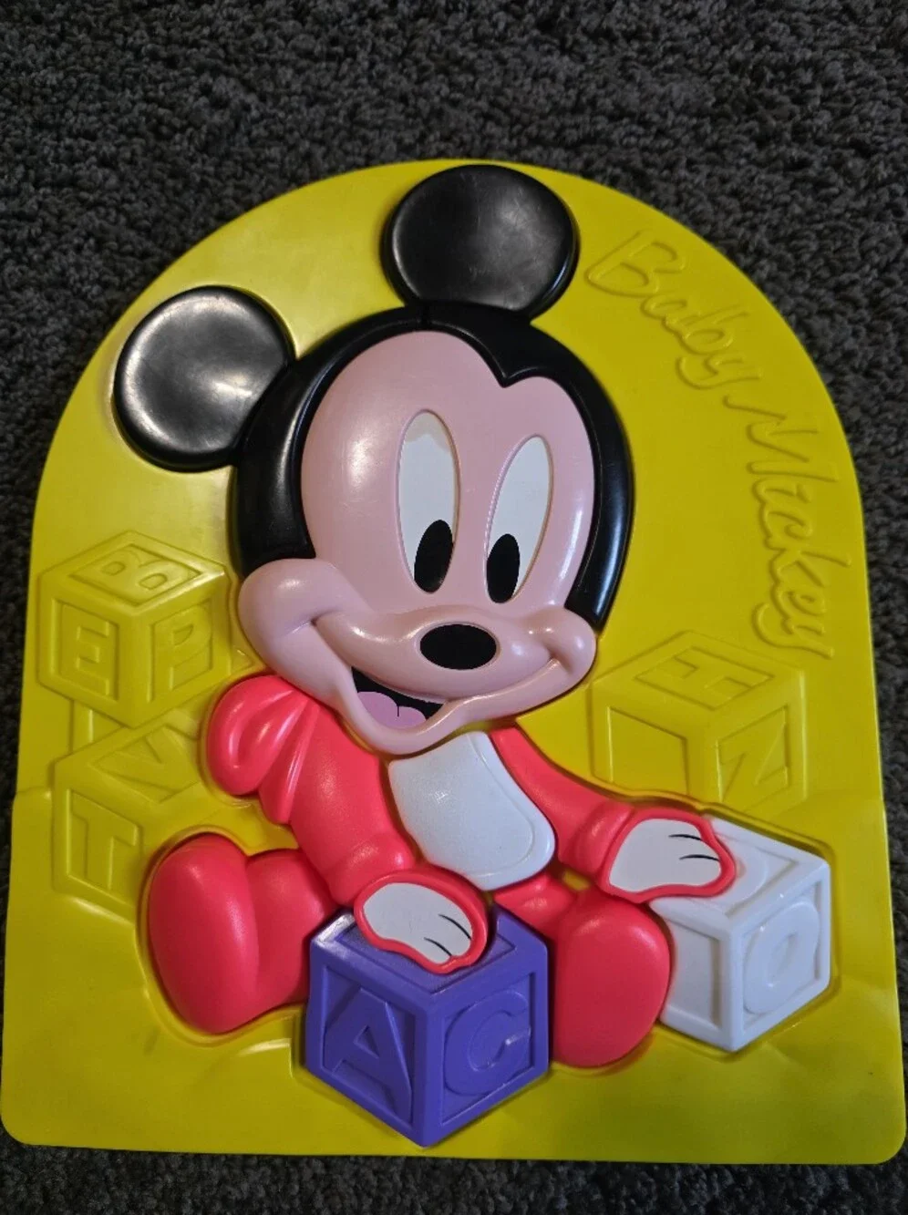 1980's Disney Mickey &  Minnie 3D Puzzles